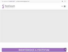 Tablet Screenshot of festivum.com